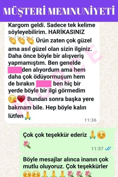 MEMNUNİYETLER - Güzel sözleriniz için çok teşekkürler